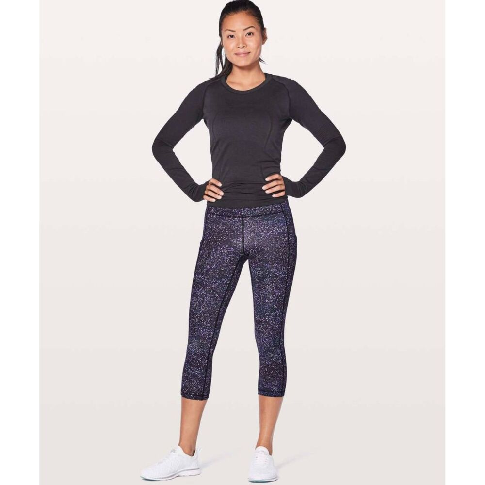 LuLulemon Speed Up Crop Multiple Pockets Legging Size 4 - Picture 12 of 13